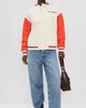 Terez Terez Bears Colorblock Bomber Jacket Bears Sugar Swizzle/Orange - 5