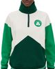Terez Terez Colorblock Quarter Zip Celtics Team Colors - 1
