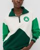 Terez Terez Colorblock Quarter Zip Celtics Team Colors - 2