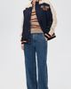 Terez Terez Double Yoke Bomber Jacket Knicks/Navy - 5