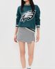Terez Terez Eagles Crewneck Sweater Eagles Midnight Green - 5