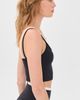 Terez Terez Flex Active Ribbed Layered Tank Black - 4