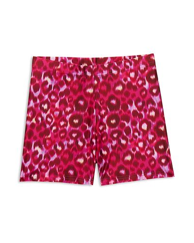 Terez Terez Girls' Cheetah Print Shorts