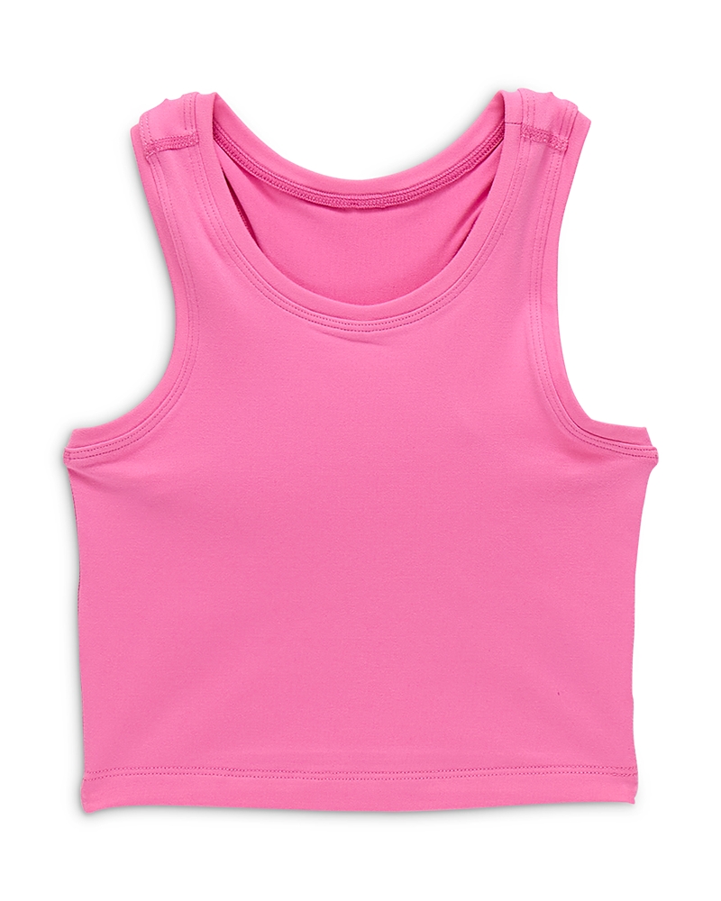 Terez Terez Girls' Fitted Racerback Cropped Top