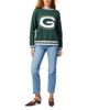 Terez Terez Green Bay Packers Jacquard Crewneck Sweater - 2