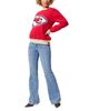 Terez Terez Kansas City Chiefs Jacquard Crewneck Sweater - 2