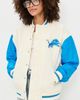 Terez Terez Lions Colorblock Bomber Jacket Lions Sugar Swizzle/Blue - 2
