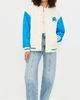 Terez Terez Lions Colorblock Bomber Jacket Lions Sugar Swizzle/Blue - 5