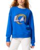 Terez Terez Los Angeles Rams Gemstone Crewneck Sweatshirt - 1