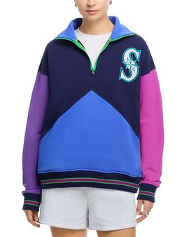 Terez Terez Mariners Quarter Zip Sweatshirt