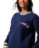 Terez Terez New England Patriots Jacquard Crewneck Sweater - 2