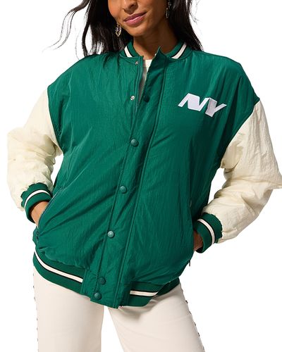 Terez Terez New York Jets Bomber Jacket