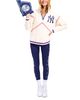 Terez Terez New York Yankees Sugar Swizzle Baseball Stitch Sweatshirt - 2