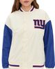 Terez Terez NY Giants Colorblock Bomber Jacket NY Giants Sugar Swizzle/Blue - 1
