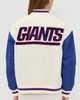 Terez Terez NY Giants Colorblock Bomber Jacket NY Giants Sugar Swizzle/Blue - 3