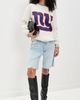 Terez Terez NY Giants Crewneck Sweater NY Giants Sugar Swizzle/Blue - 5