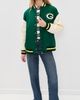 Terez Terez Packers Colorblock Bomber Jacket Packers Green/Sugar Swizzle - 5