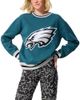 Terez Terez Philadelphia Eagles Jacquard Crewneck Sweater - 1