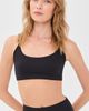 Terez Terez TLC Skinny Strap Bra Jet Black - 2