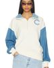 Terez Terez x REVOLVE Cubs Denim Quarter Zip - 1