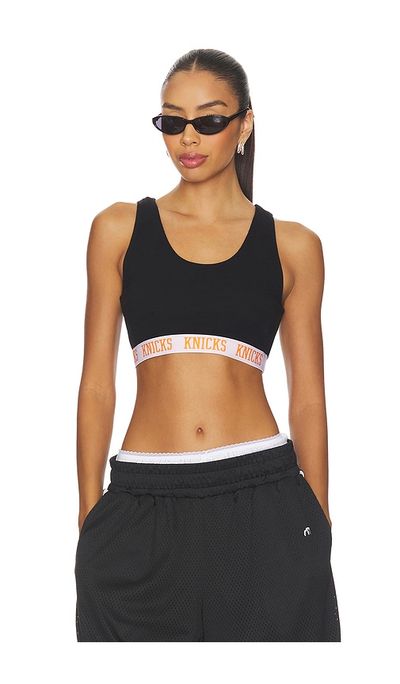 Terez Terez x REVOLVE Knicks Rib Logo Elastic Bra