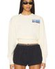 Terez Terez x REVOLVE Mavericks Puff Sleeve Crop Sweater - 1