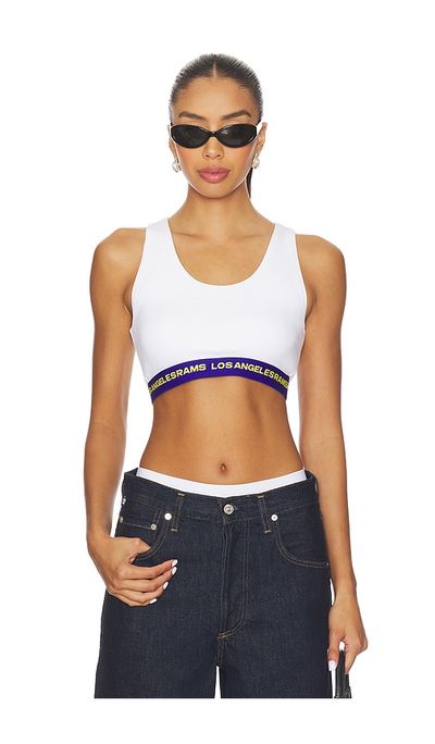 Terez Terez x REVOLVE Rams Rib Logo Elastic Bra