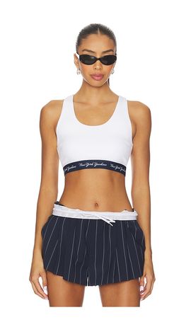 Terez Terez x REVOLVE Yankees Rib Logo Elastic Bra