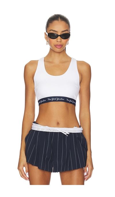 Terez Terez x REVOLVE Yankees Rib Logo Elastic Bra