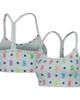 Terez Women's Terez Gray Boston Red Sox TLC Rainbow Bra  - 1