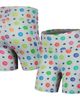 Terez Women's Terez Gray Chicago Cubs TLC Rainbow Shorts  - 1