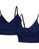 Terez Women's Terez Navy Houston Astros Active Bra  - 1