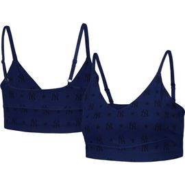 Terez Women's Terez Navy New York Yankees Active Bra 