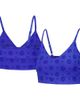 Terez Women's Terez Royal Chicago Cubs Active Bra  - 1