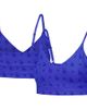 Terez Women's Terez Royal Los Angeles Dodgers Active Bra  - 1