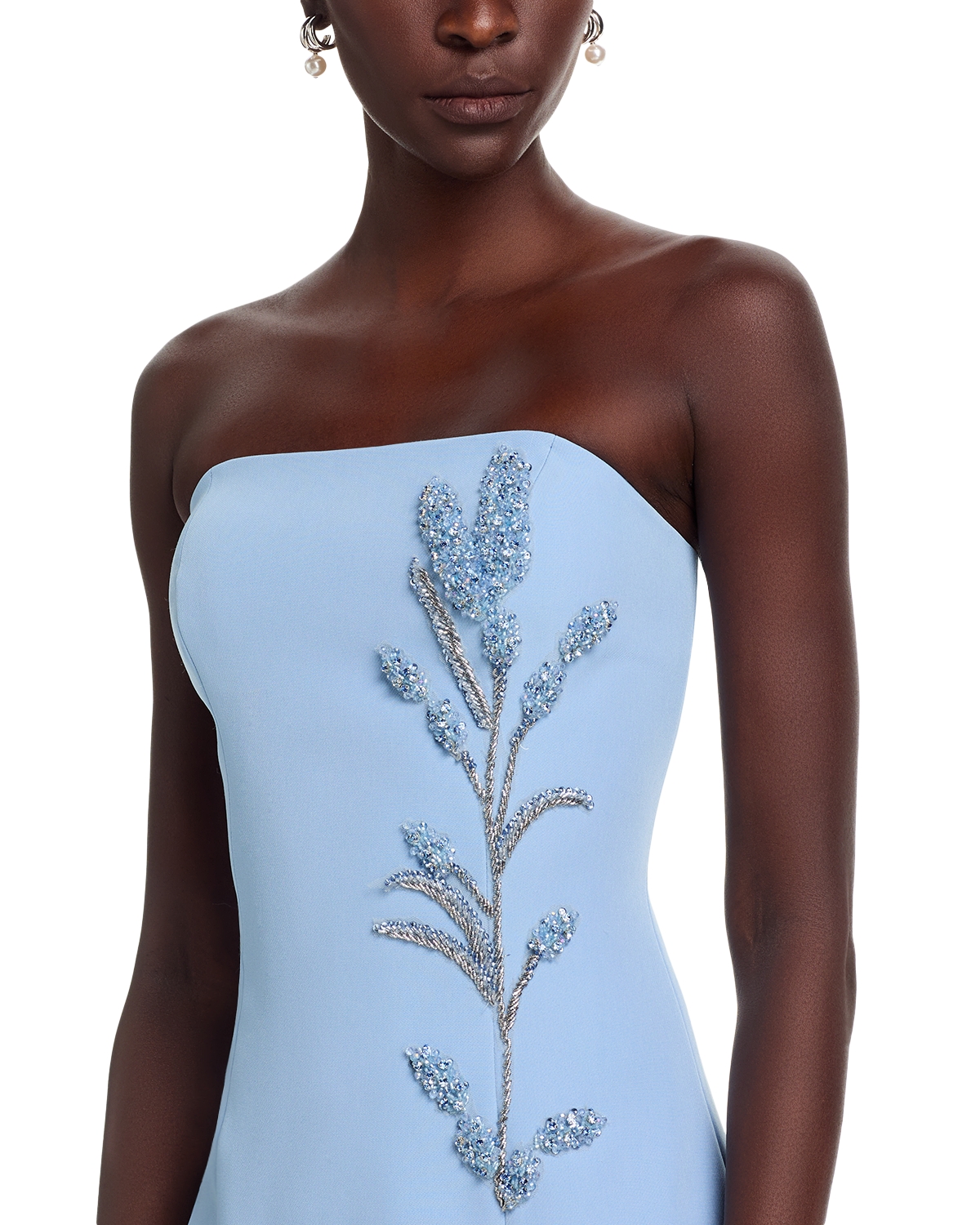 princess polly baby blue dress Teri Jon By Rickie Freeman Dresses