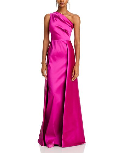 Teri Jon By Rickie Freeman Teri Jon by Rickie Freeman Crepe One Shoulder Gown