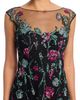 Teri Jon By Rickie Freeman Teri Jon by Rickie Freeman Embroidered Tulle Cap Sleeve Fit And Flare Gown - 3