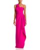Teri Jon By Rickie Freeman Teri Jon by Rickie Freeman One Shoulder Side Drape Gown - 1