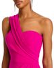 Teri Jon By Rickie Freeman Teri Jon by Rickie Freeman One Shoulder Side Drape Gown - 2