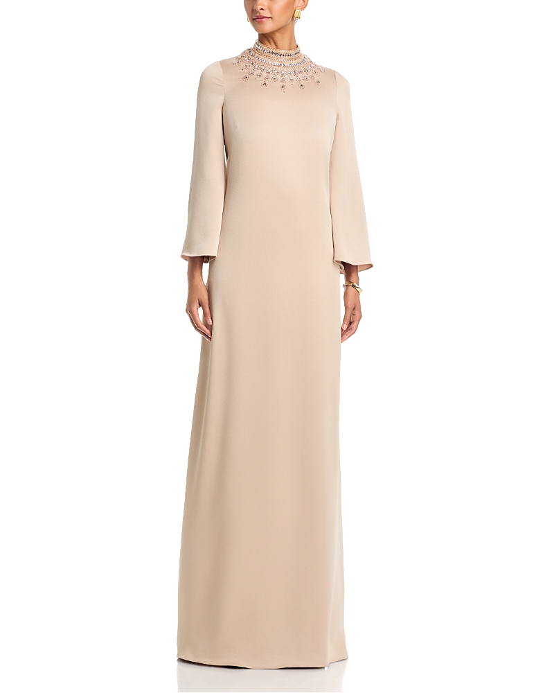 ladies yellow maxi dress Gloria Color:Burgundy Red Reformation Women Summer Fashionable And Champagne Puffy Sleeves Long