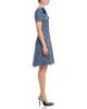 Teri Jon By Rickie Freeman Teri Jon by Rickie Freeman Tweed Short Sleeve 3D Flower Trim Dress - 5