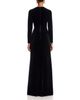 Teri Jon By Rickie Freeman Teri Jon by Rickie Freeman Velvet Beaded Trim Gown - 4