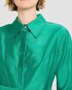 Teri Jon by Rickie Freeman Teri Jon by Rickie Freeman Women's Eyelet Taffeta Cocktail Shirtdress - 5