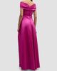 Teri Jon by Rickie Freeman Teri Jon by Rickie Freeman Women's Gazar Off-the-Shoulder Sculpted Gown - 3