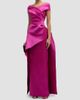 Teri Jon by Rickie Freeman Teri Jon by Rickie Freeman Women's Gazar Off-the-Shoulder Sculpted Gown - 4