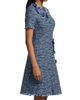 Teri Jon by Rickie Freeman Women's 3D Floral Appliqué Tweed Mini Cocktail Dress - 4