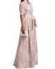 Teri Jon by Rickie Freeman Women's Brocade Shirtwaist Gown - 4