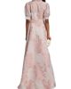 Teri Jon by Rickie Freeman Women's Brocade Shirtwaist Gown - 5