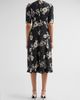 Teri Jon by Rickie Freeman Women's Embellished Floral Cocktail Midi Dress - 3